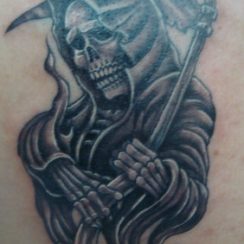 Fotos de la Santa Muerte para tatuajes