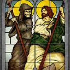 La Santa Muerte y San Judas Tadeo